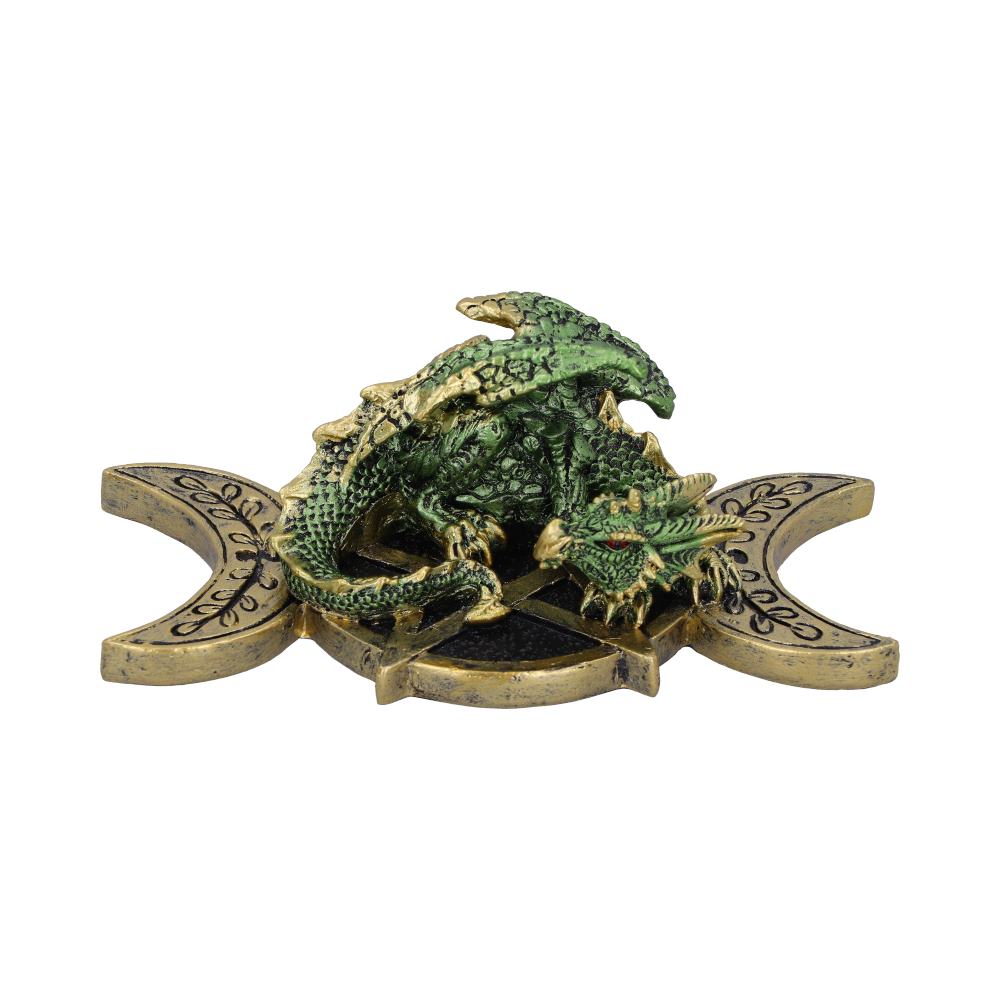 Triple Moon Guardian Dragon Ornament 13.2cm Figurines Small (Under 15cm)