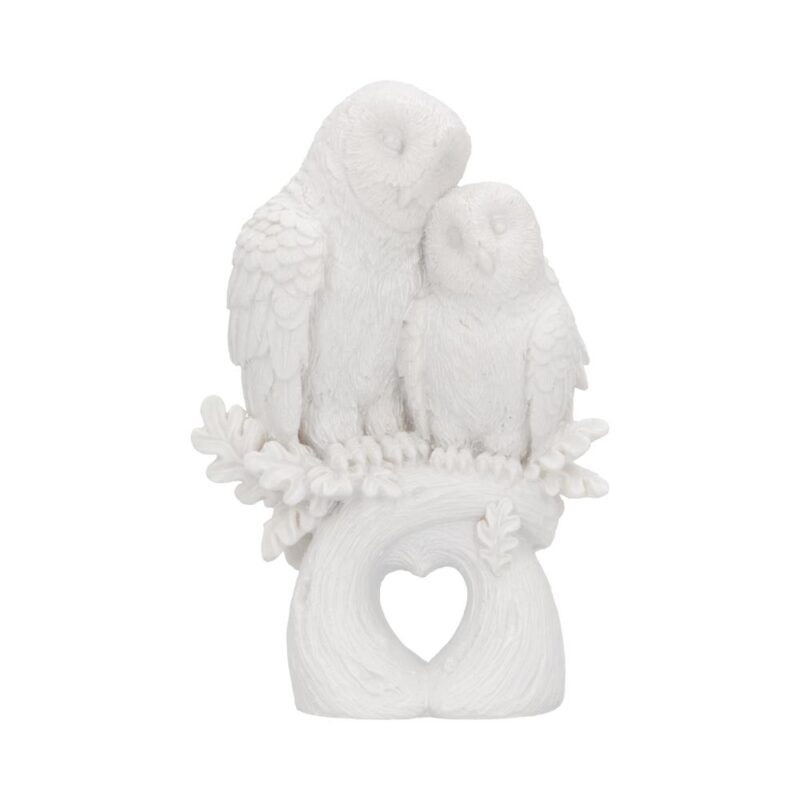 Love White Owl Figurine 9.8cm Figurines Small (Under 15cm)
