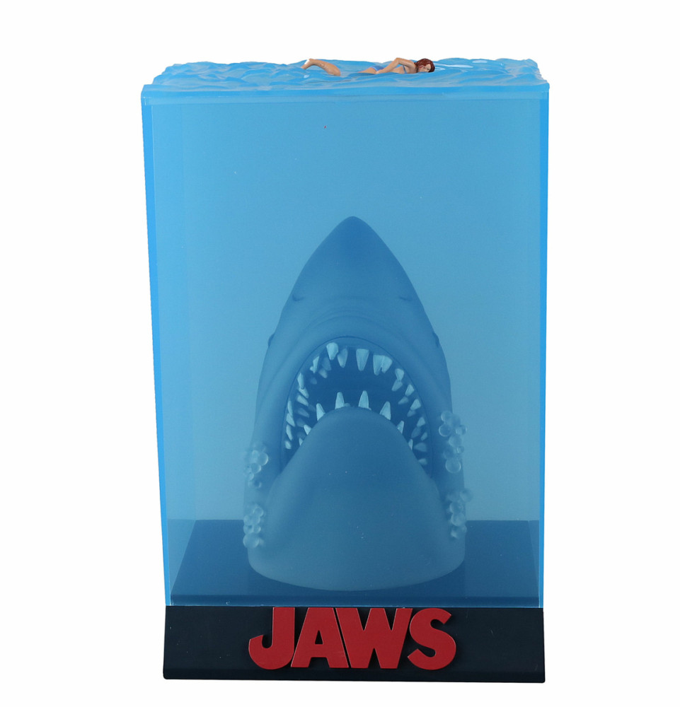 Jaws 3D Movie Poster Diorama Toys