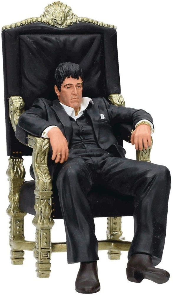 Scarface Tony Montana Sitting 7″ Figure 7" Figures 5