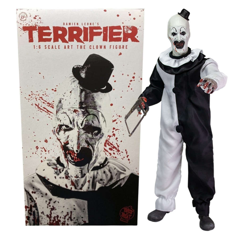 TRICK OR TREAT STUDIOS Terrifier Art the Clown 12″ Action Figure 12" Premium Figures