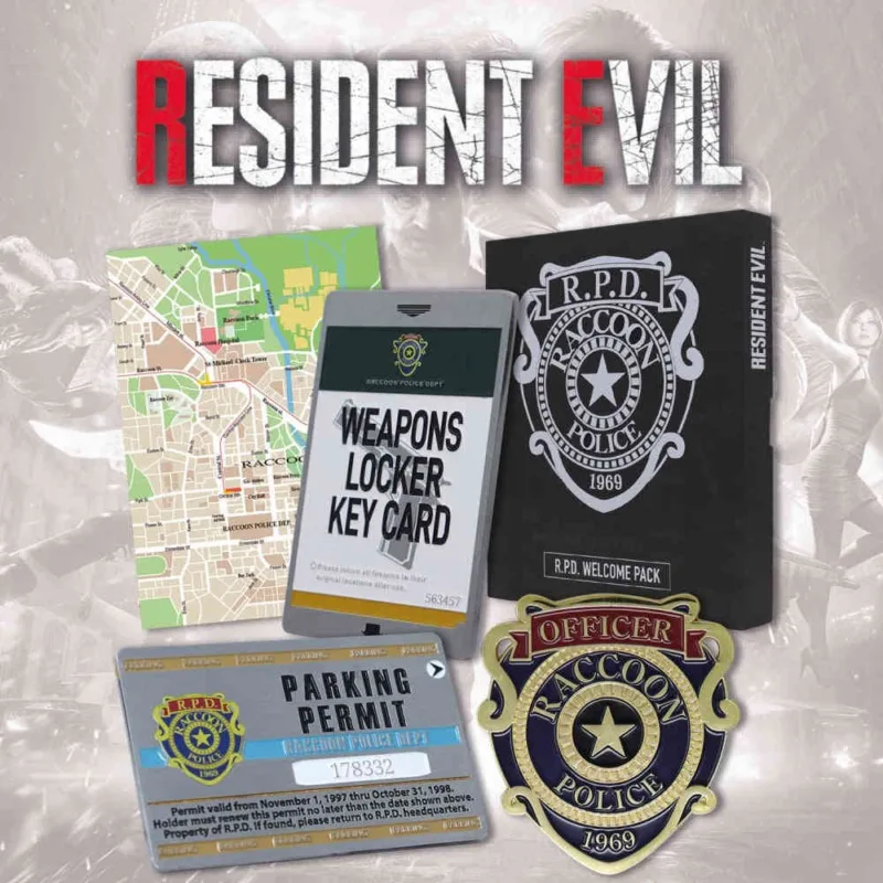 Resident Evil R.P.D Welcome Pack Gifts & Games