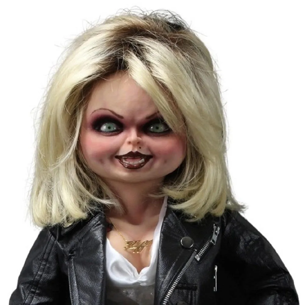 NECA Bride of Chucky Life Size Tiffany Doll 1:1 Scale Prop Replica Figurines Extra Large (Over 50cm) 2