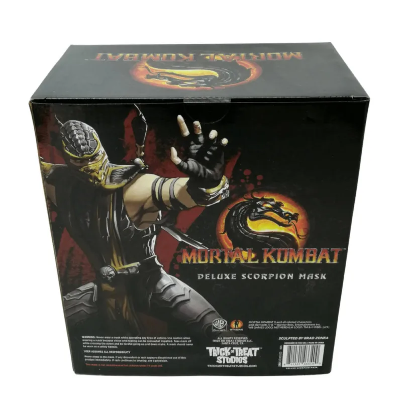 Mortal Kombat Officially Licensed Scorpion Mask Masks 7