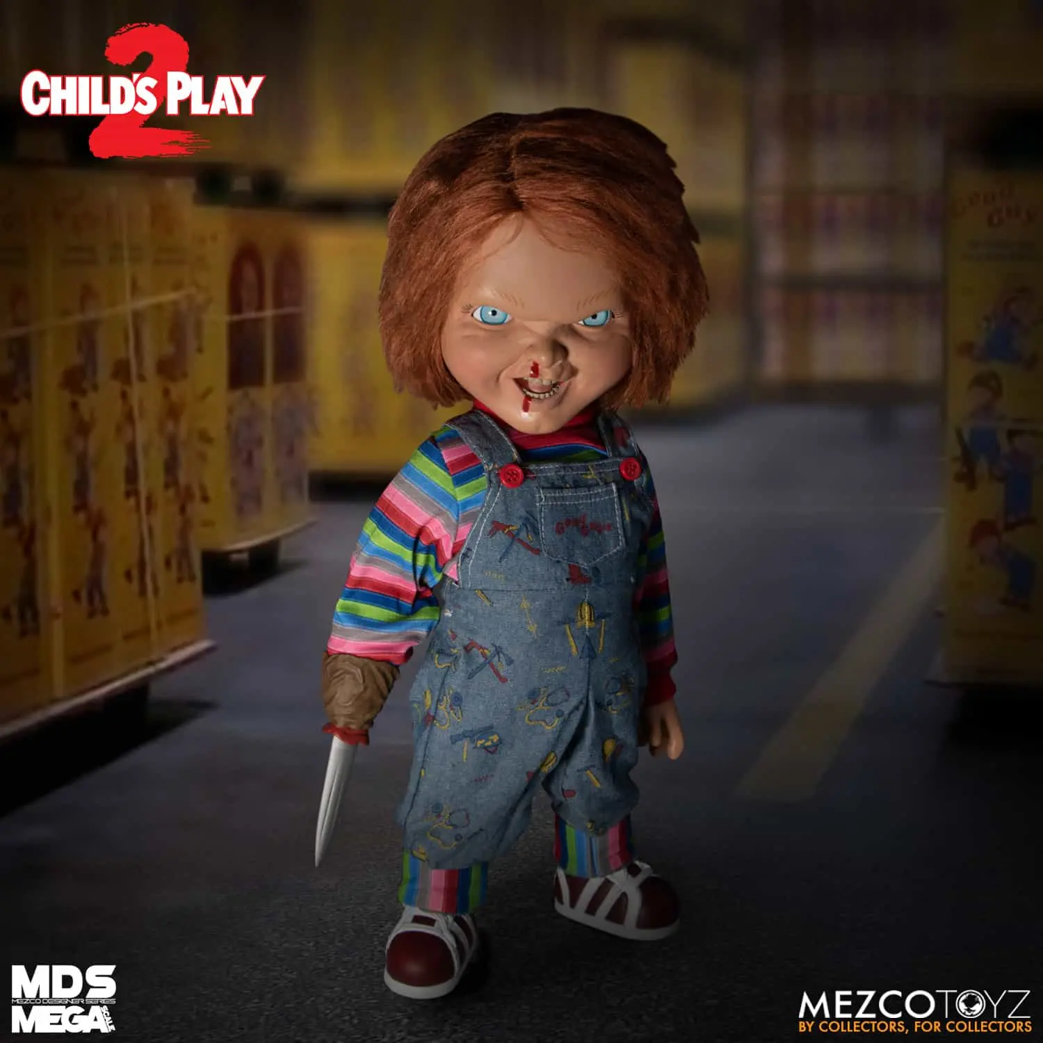 Mezco Child’s Play 15 Inch Talking Menacing Chucky Mega Scale Figure With Sound MDS Mega Scale 11 Mezco Child’s Play 15 Inch Talking Menacing Chucky Mega Scale Figure With Sound MDS Mega Scale 11