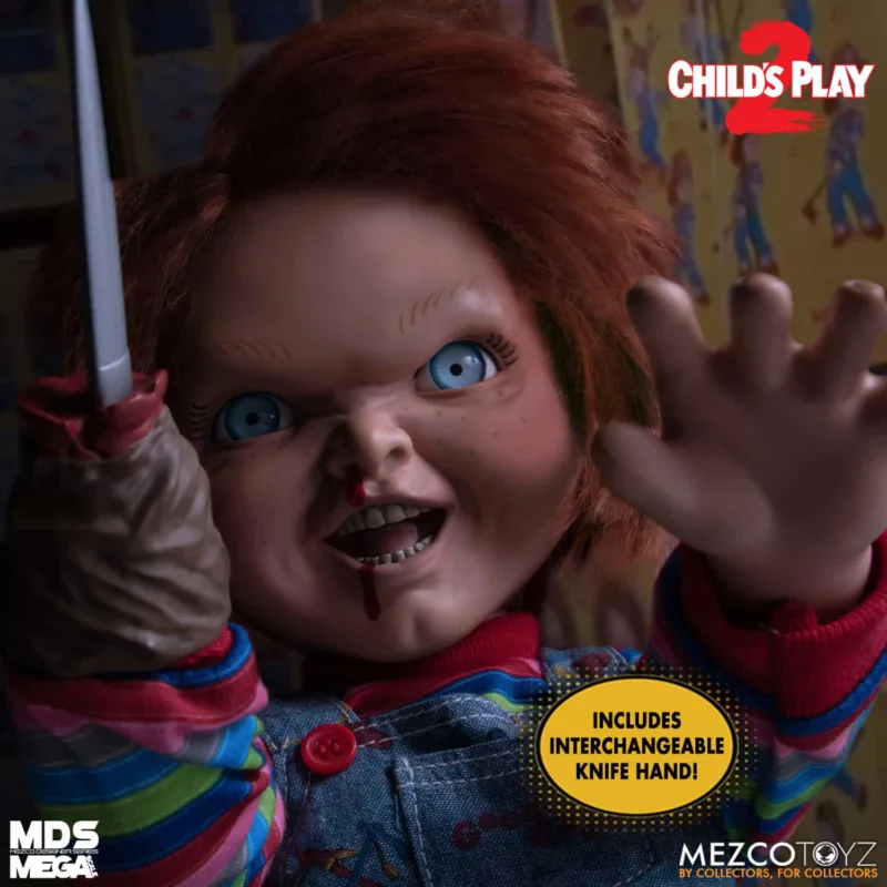 MDS Mega Scale Child’s Play 15″ Menacing Chucky Figure (No Sound) MDS Mega Scale 9