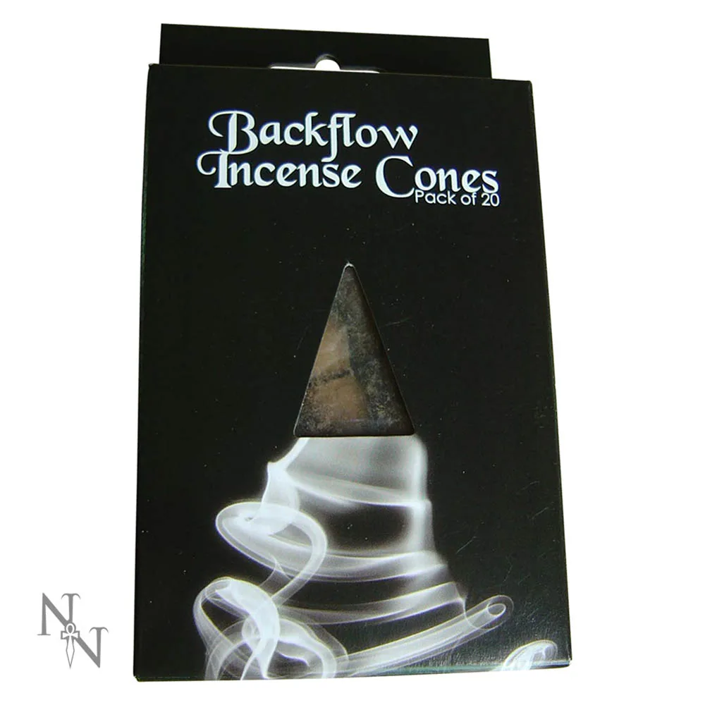 Backflow Incense Cones (pack of 20) Sandalwood scented Homeware 2