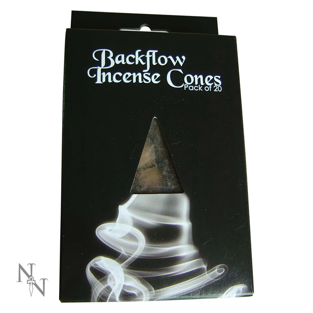Backflow Incense Cones (pack of 20) Jasmine Scented Homeware 2