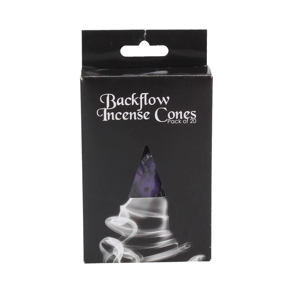 Backflow Incense Cones (pack of 20) Lavender Scented Homeware