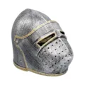 Silver Knight Bascinet Helmet (Pack of 3) Toys 2