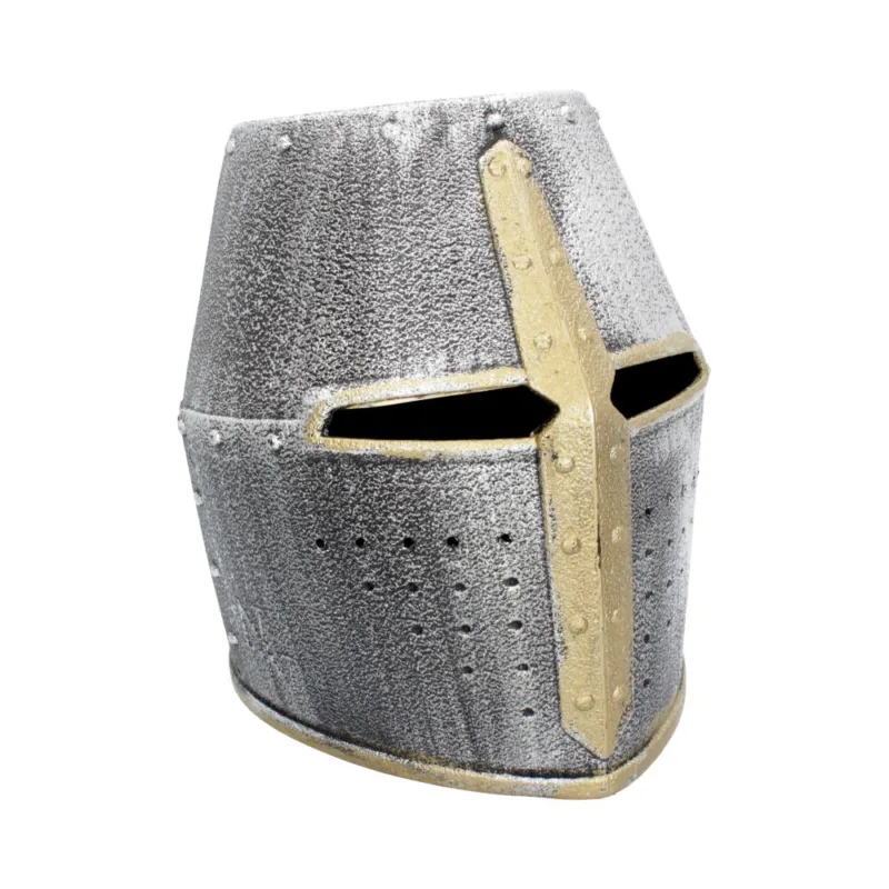 Silver Knight Crusader Helmet (Pack of 3) Toys 3