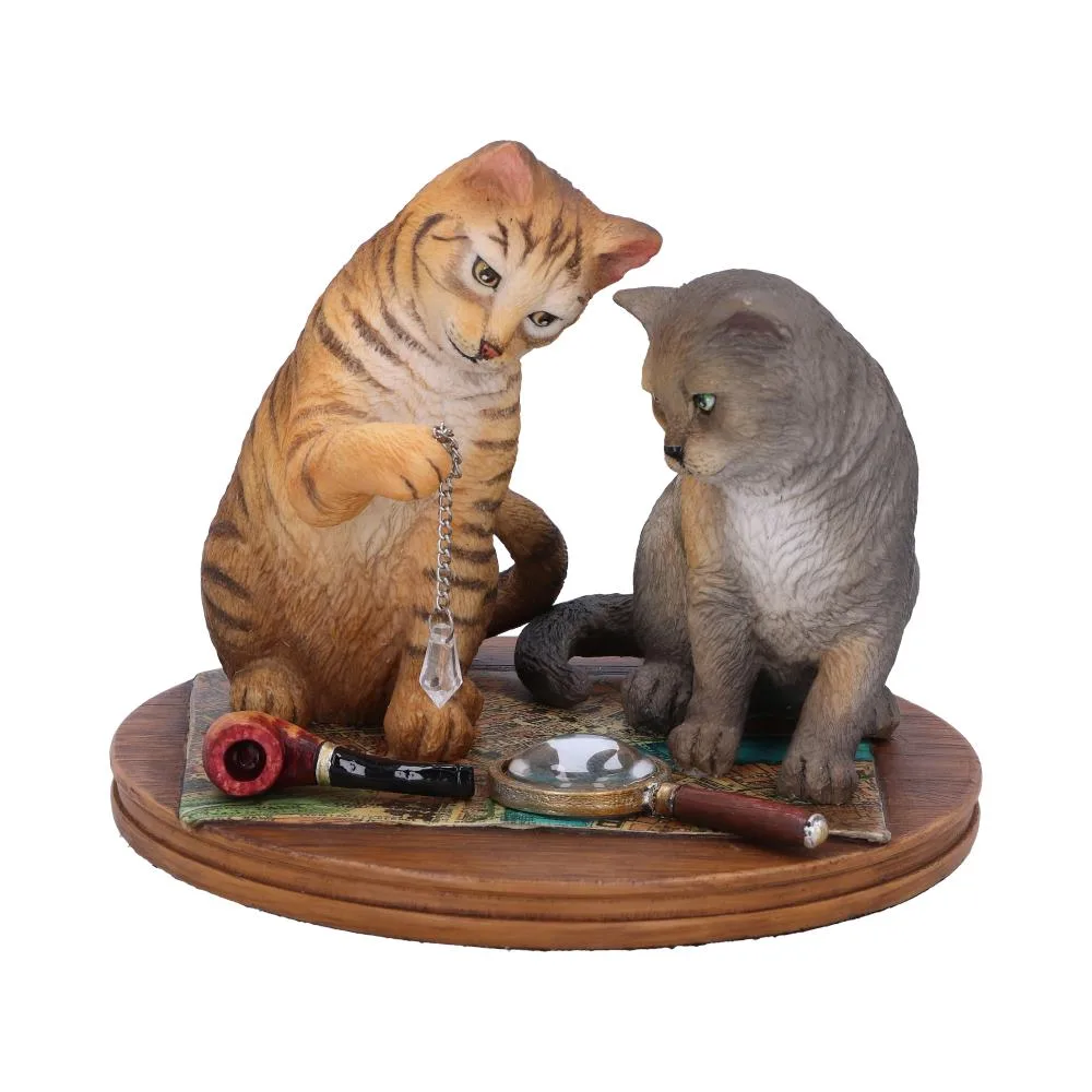 Lisa Parker Purrlock Holmes Cats Figurine 10.5cm Figurines Medium (15-29cm)