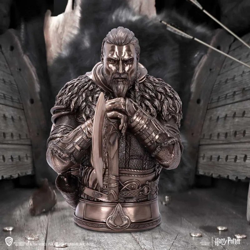 Officially Licensed Assassin’s Creed Valhalla Eivor Bust (Bronze) 31cm Figurines Large (30-50cm) 3