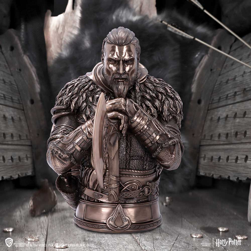 Officially Licensed Assassin’s Creed Valhalla Eivor Bust (Bronze) 31cm Figurines Large (30-50cm) 2