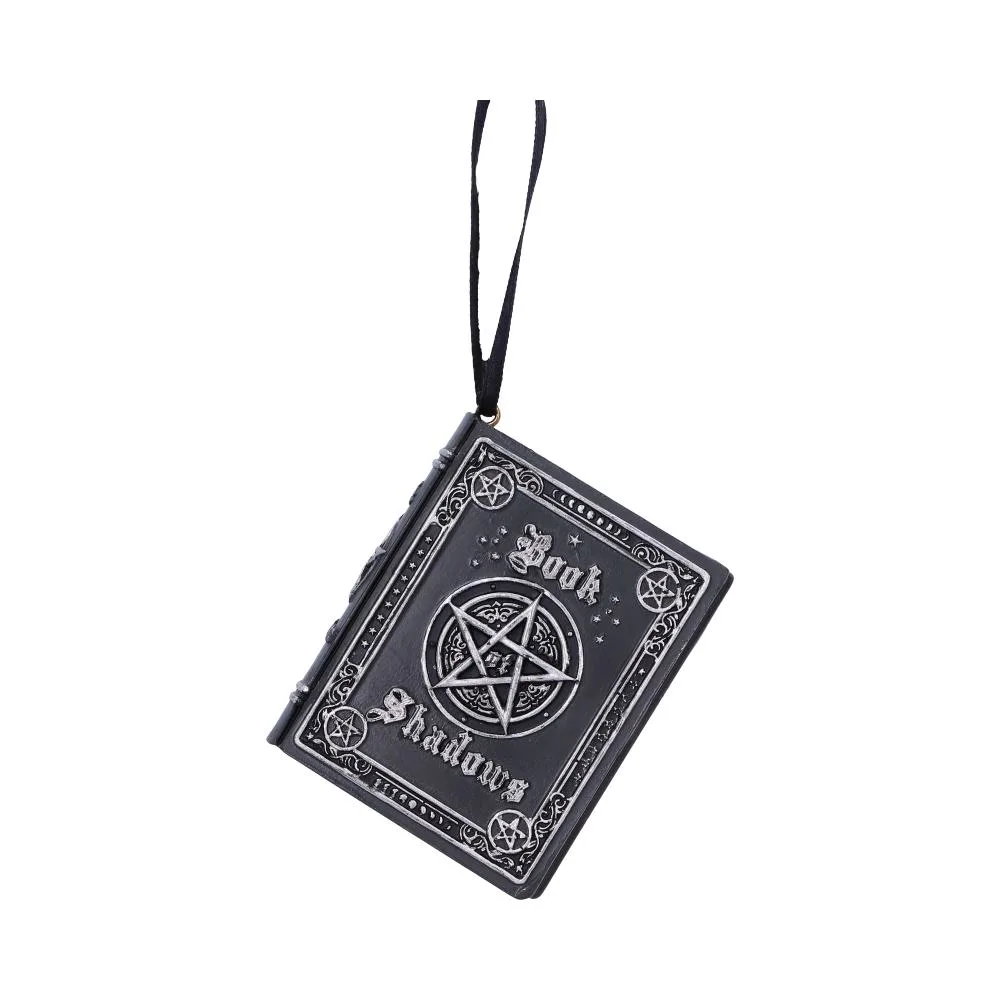 Black Book of Shadows Witch Hanging Christmas Tree Ornament 7.2cm Christmas Decorations