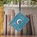 Blue Book of Dreams Witch Hanging Christmas Tree Ornament 7cm Christmas Decorations 4
