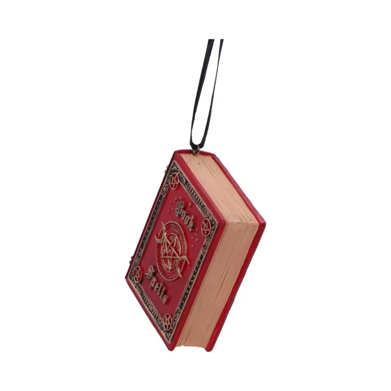 Red Book of Spells Witch Hanging Christmas Tree Ornament 7cm Christmas Decorations 5