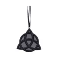 Witching Wares Triquetra Magic Hanging Christmas Tree Ornament 6cm Christmas Decorations 8