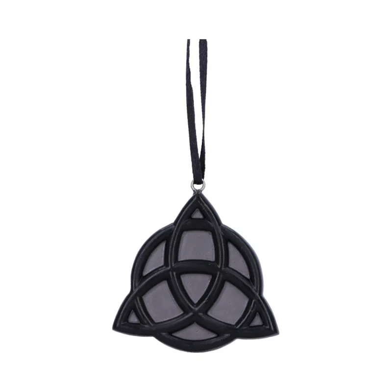 Witching Wares Triquetra Magic Hanging Christmas Tree Ornament 6cm Christmas Decorations 7
