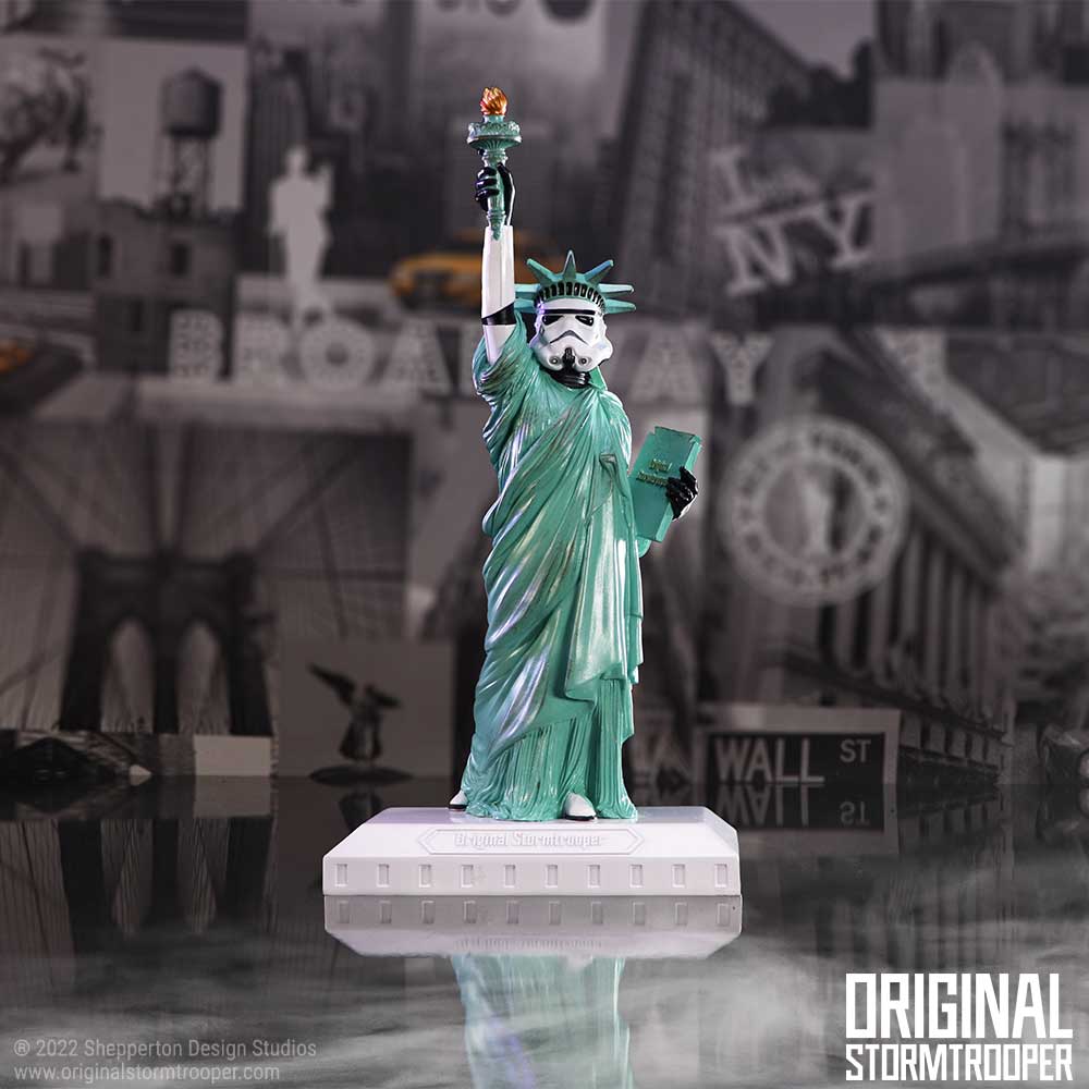 Officially Licensed Original Stormtrooper Statue of Liberty Figurine 23.5cm Figurines Medium (15-29cm) 2