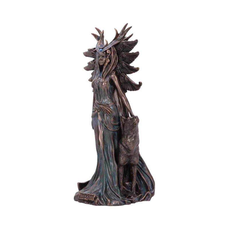 Large Hekate Bronze Figurine By Marc Potts 32cm Figurines Large (30-50cm) 5