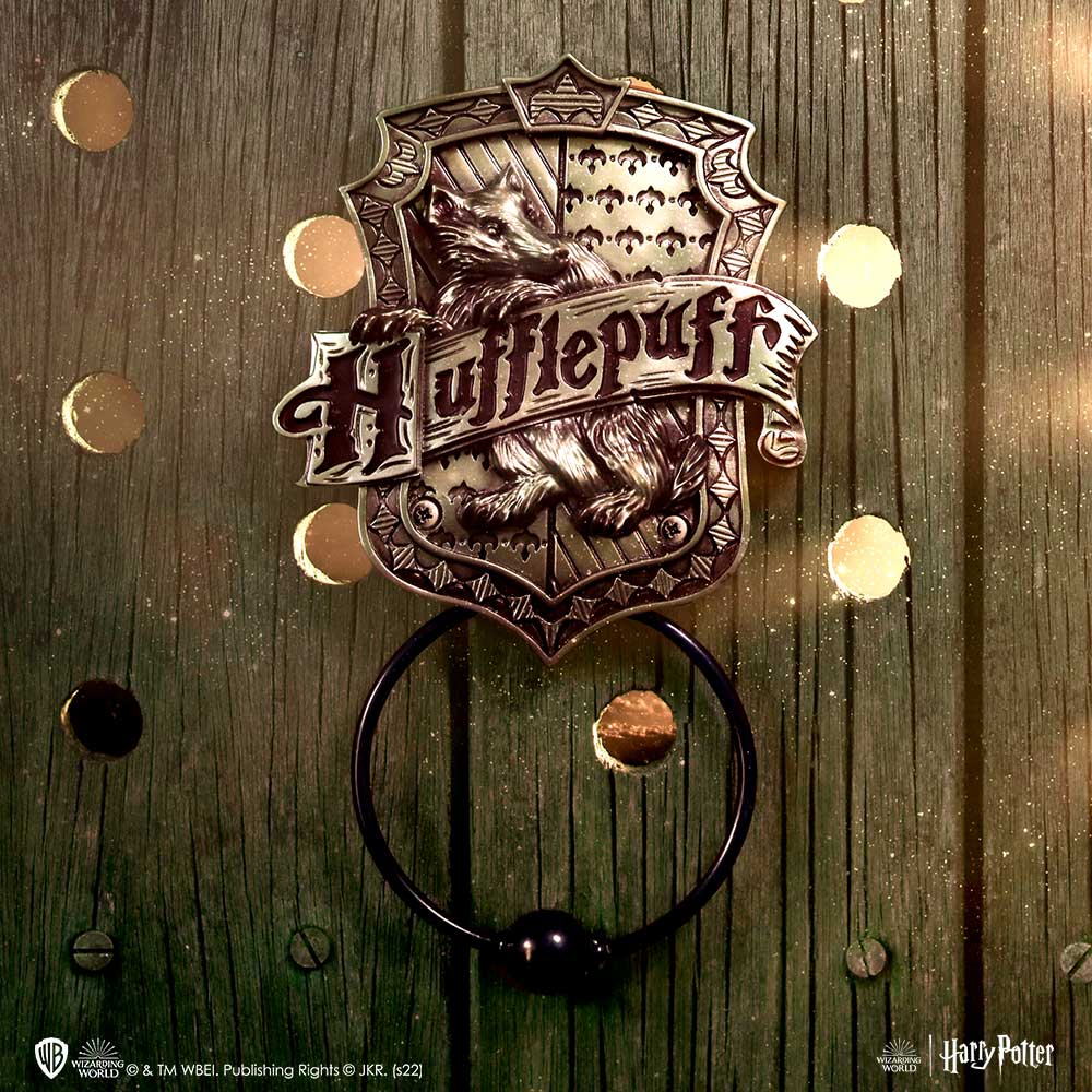 Officially Licensed Harry Potter Bronze Hufflepuff Door Knocker 24.5cm Door Knockers 2