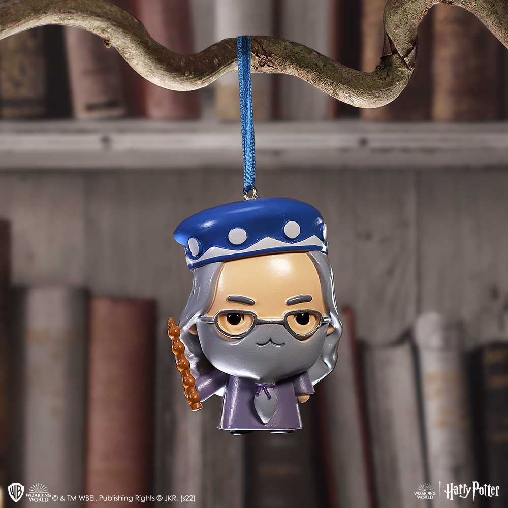 Officially Licensed Harry Potter Dumbledore Hanging Christmas Tree Ornament 8cm Christmas Decorations 2