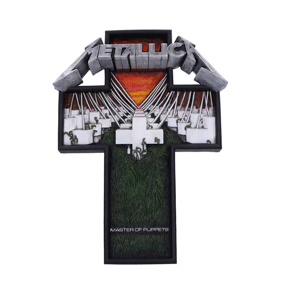 Officially Licensed Metallica Master of Puppets Wall Plaque 31.5cm Home Décor