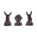 Three Wise Donkeys Figurines 11cm Figurines Small (Under 15cm) 8