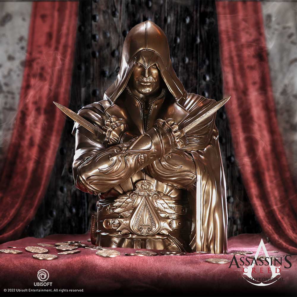 Officially Licensed Assassin’s Creed Ezio Bust (Bronze) 30cm Figurines Large (30-50cm) 2