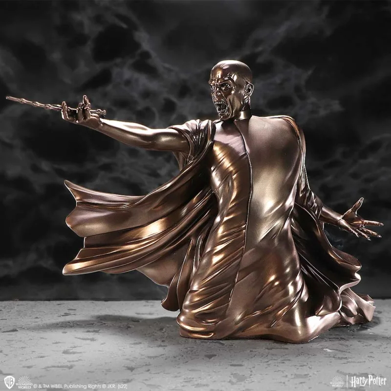 Officially Licensed Harry Potter Voldemort Avada Kedavra Bronze Figurine 32cm Figurines Medium (15-29cm) 3