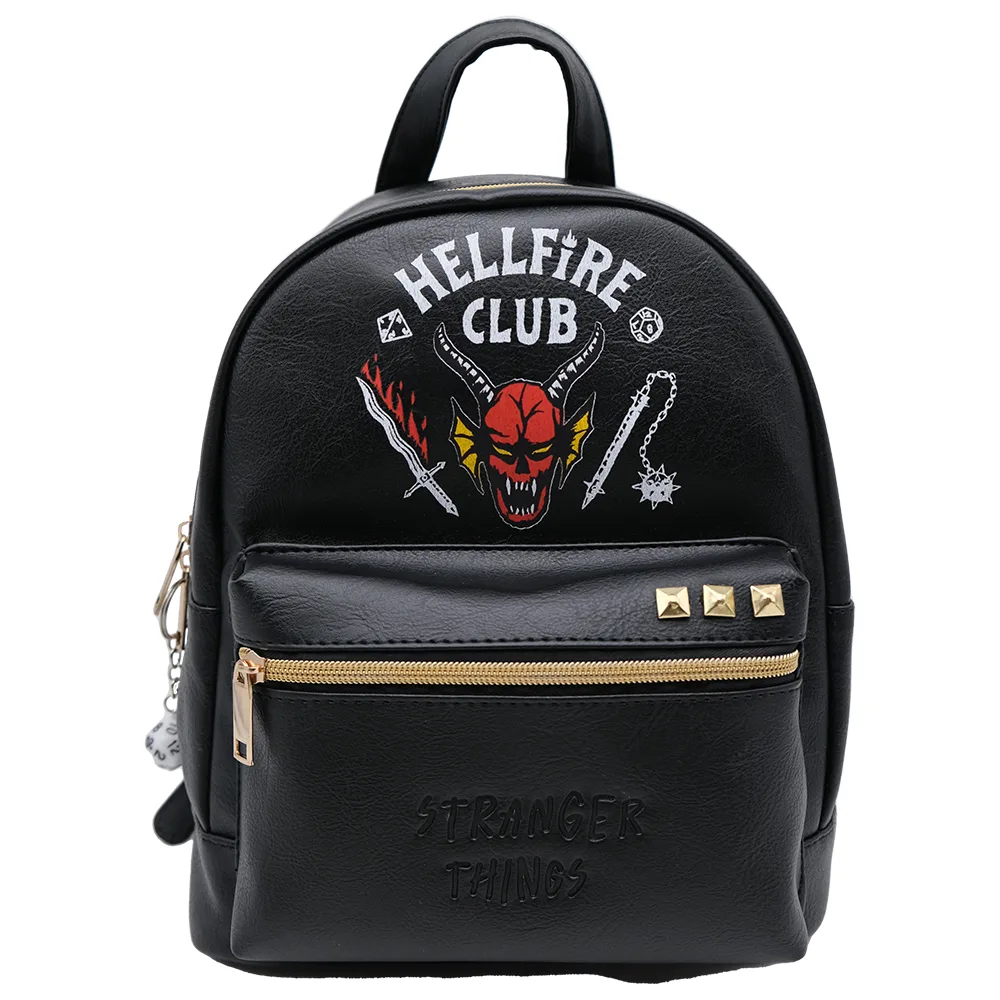 Stranger Things Hellfire Club Logo Mini Backpack 28cm Bags