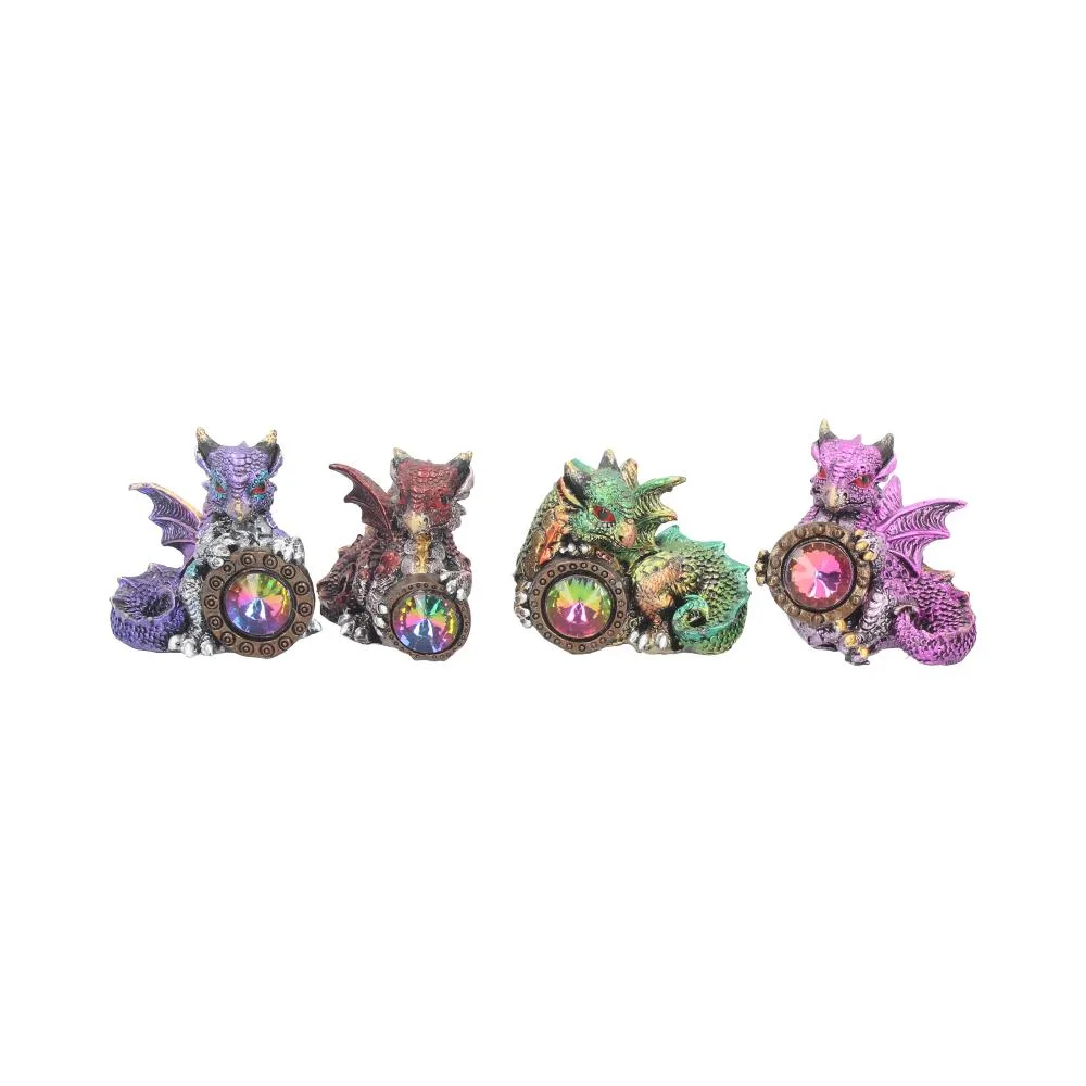 Dragon’s Reward (Set of 4) Dragon Figurines 5.5cm Figurines Small (Under 15cm)