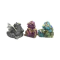 Dragon’s Gift Metallic Dragon Figurine (Set of 3) 7cm Figurines Small (Under 15cm) 8