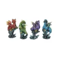 Dragonling Brood (Set of 4) Small Dragon Figurines Figurines Medium (15-29cm) 8