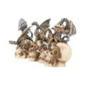 Mind Machines Steampunk Dragons & Skulls Figurines 10.5cm (Set of 4) Figurines Small (Under 15cm) 4
