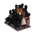 The Witches Litter Display of 36 Black Cat Familiars with a Decorated Stand Figurines Small (Under 15cm) 6
