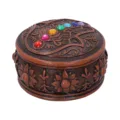 Hamsa’s Chakra Trinket Box (Set of 2) 9.5cm Boxes & Storage 6