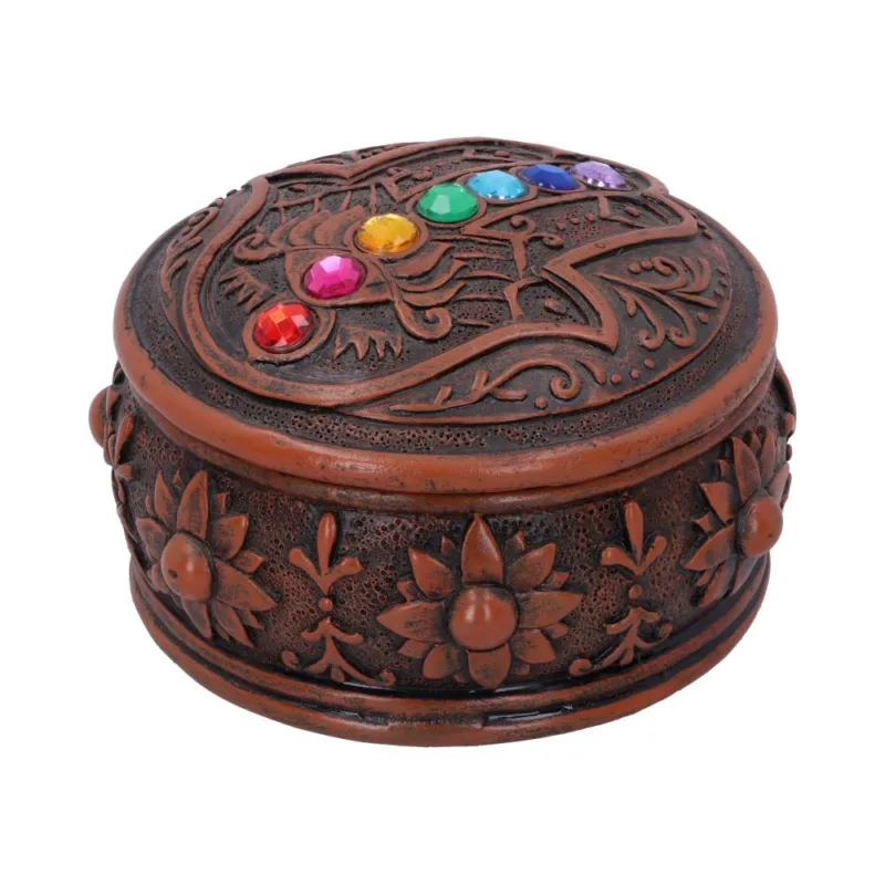 Hamsa’s Chakra Trinket Box (Set of 2) 9.5cm Boxes & Storage 5