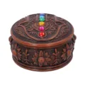 Hamsa’s Chakra Trinket Box (Set of 2) 9.5cm Boxes & Storage 2