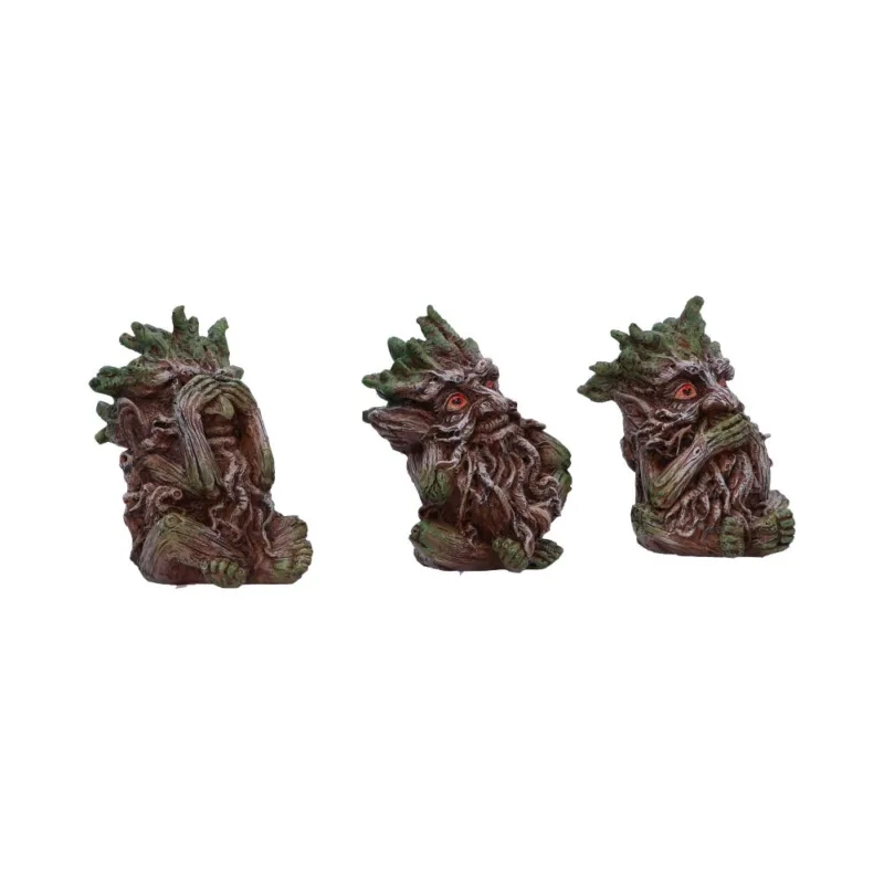Three Wise Ents Tree Spirit Figurines 10cm Figurines Small (Under 15cm) 9