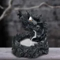Heilong Asian Inspired Dragon Backflow Incense Burner 17.5cm Homeware 4