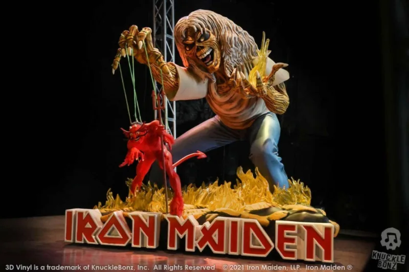 Knucklebonz Rock Iconz 3D Vinyl Iron Maiden The Number of the Beast Statue Knucklebonz Rock Iconz 21