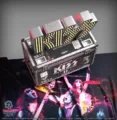 KISS Alive Road Case with Stage Sign and Backdrop Set Knucklebonz Rock Iconz 14