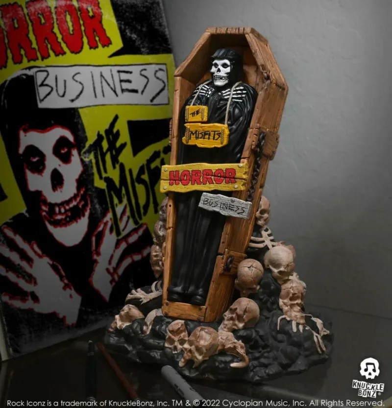 Knucklebonz Rock Iconz 3D Vinyl Misfits Horror Business Statue Knucklebonz Rock Iconz 23