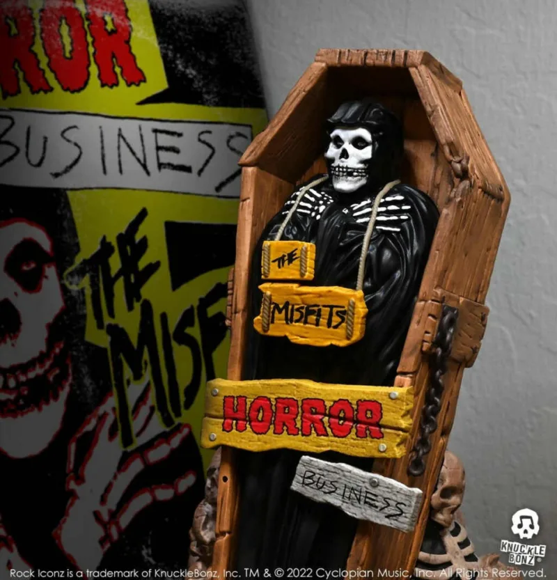 Knucklebonz Rock Iconz 3D Vinyl Misfits Horror Business Statue Knucklebonz Rock Iconz 21