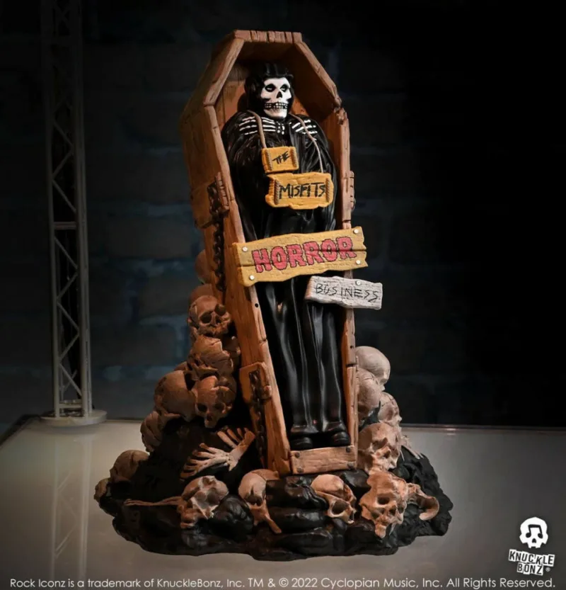 Knucklebonz Rock Iconz 3D Vinyl Misfits Horror Business Statue Knucklebonz Rock Iconz 13