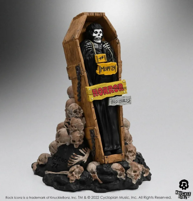 Knucklebonz Rock Iconz 3D Vinyl Misfits Horror Business Statue Knucklebonz Rock Iconz 11