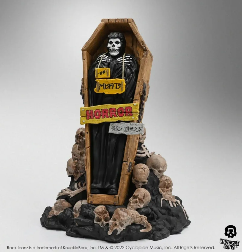 Knucklebonz Rock Iconz 3D Vinyl Misfits Horror Business Statue Knucklebonz Rock Iconz 7