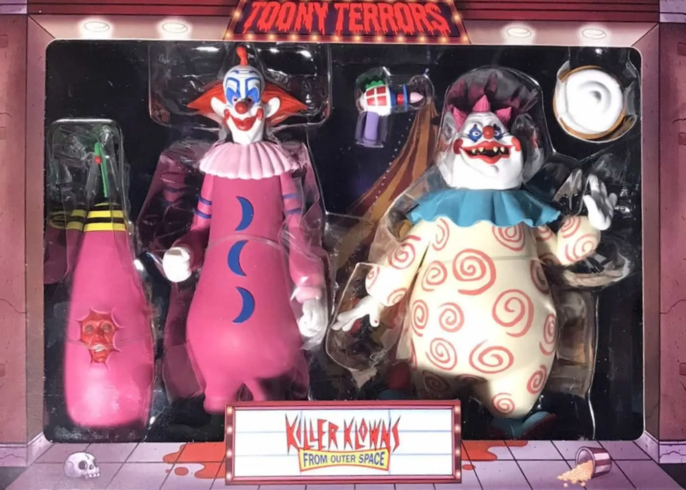 Toony Terrors Killer Klowns From Outer Space Slim & Chubby 2-Pack Toony Terrors 2